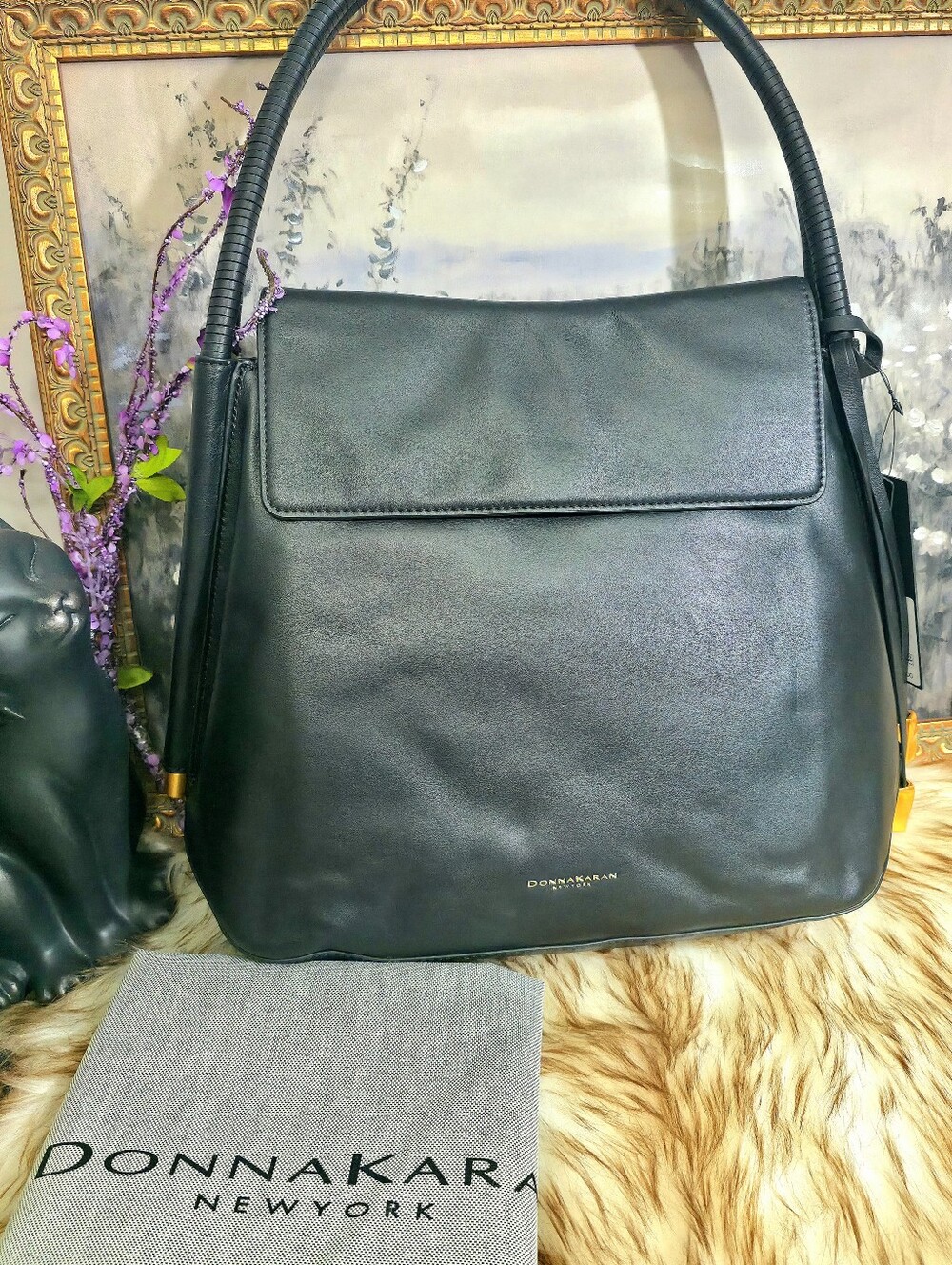Donna Karan New York Terry shoulder bag
